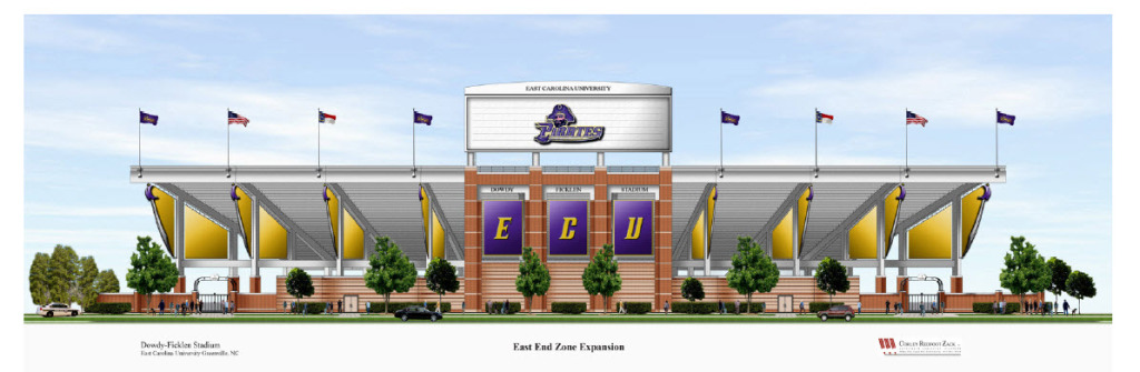 ECU adding suites, other changes to Dowdy-Ficklen Stadium